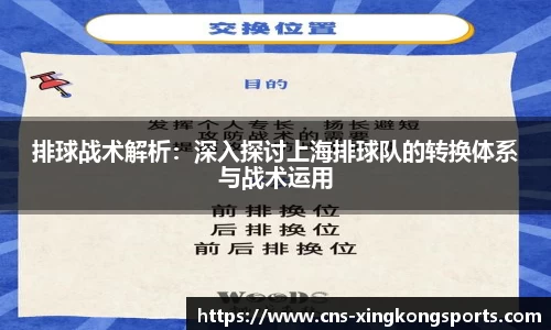 排球战术解析：深入探讨上海排球队的转换体系与战术运用